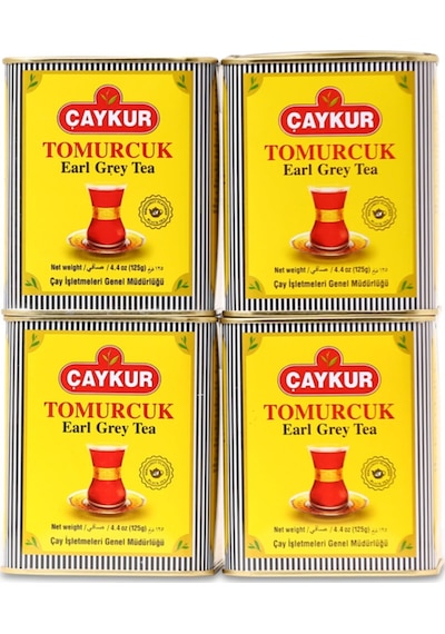 Çaykur Tomurcuk Çay 125 Gr Teneke 4 Adet