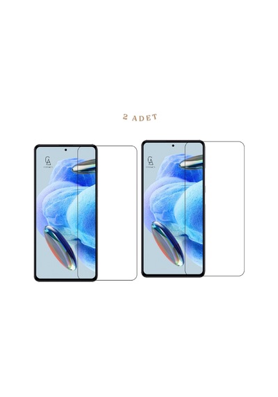 Xiaomi Redmi Note 12 Pro 5g Uyumlu Ekran Koruyucu Şeffaf Temperli Kırılmaz Cam Ekran Koruyucu 2 Adet