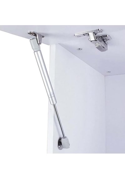1 Adet Dolap Kapak Gazlı Amortisörü Pistonu Mutfak Dolabı Kapağı Hidroliği 100n 27cm Açık Gri