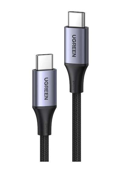 Ugreen USB C to Type-C PD 3.1 240W 5A Hızlı Şarj ve Data Kablosu 2 Metre