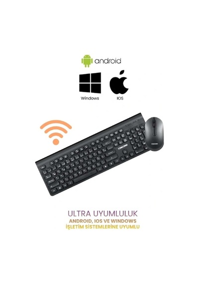 Multimedya Q Klavye Ve Mouse Seti Diğer