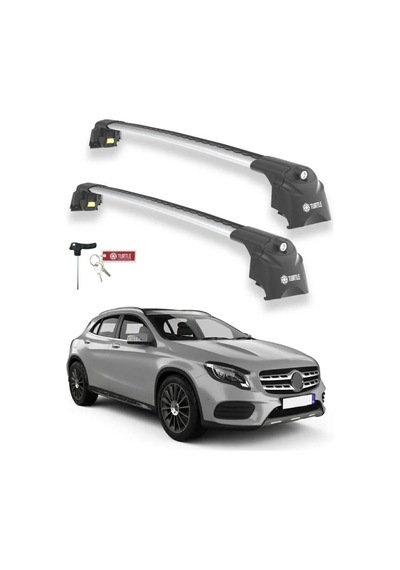 Turtle Mercedes-benz Gla-class X156 2014-2019 Ara Atkı Air2 Gri