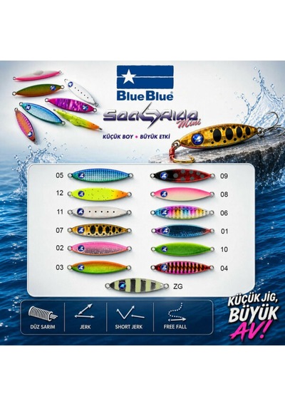 BlueBlue SeaRide Mini Jig Yem 15G