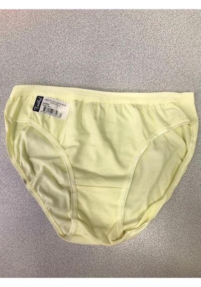 12'li Paket Bayan Kadın Düz Fosforlu Bikini Külot Asorti Kilot 001