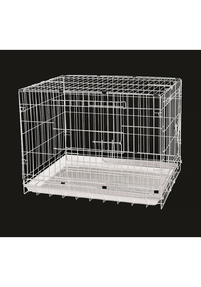 Dayang - 610 - Köpek Kafesi - Spt-gld - Beyaz 78x48x55