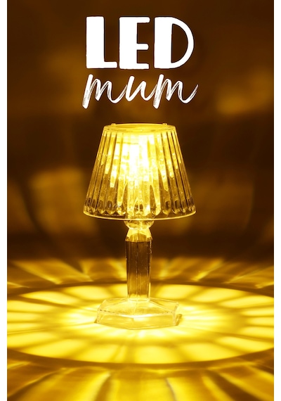 Led Mum Kristal Tip Pil Dahil Ledli Dumansız Alev Yapay Dekoratif Mum Dekor Işığı Şeffaf Pr288