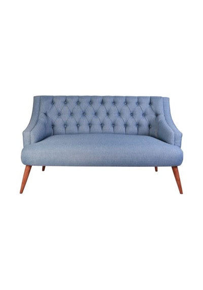 Lamont Loveseat İkili Kanape Indigo Mavi
