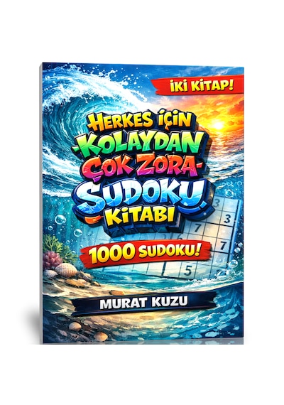 Herkes İçin Kolaydan Zora Sudoku Kitap Seti