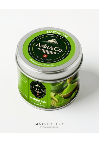 Asia&co Premium Matcha 50g %100 Saf Japon Matcha Tozu