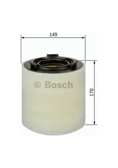 Skoda Fabia Rs 1.4 Tsı Rs Hava Filtresi 2011-2014 Bosch