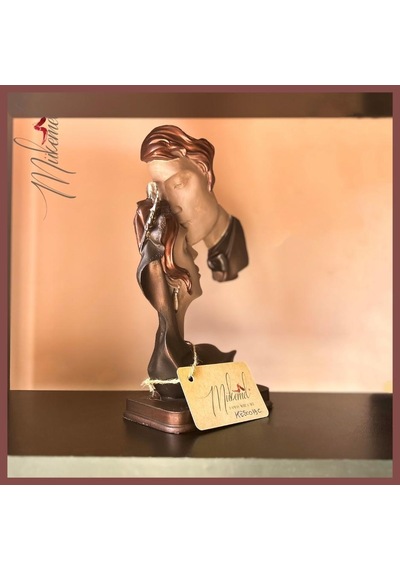 Aşkın Öpücüğü Figür Dekoratif Obje Ve Biblo Masa Dekorasyon Sa...