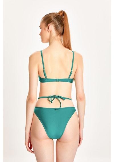 Too Salty Swimwear Kadın Yeşil Balenli Bikini Takımı 24s103st Renkli