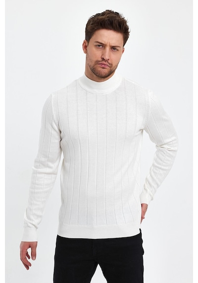 Alexander Gardi Alexandergardı Yarım Balıkçı Regular Fit Triko Kazak E23-6706 001