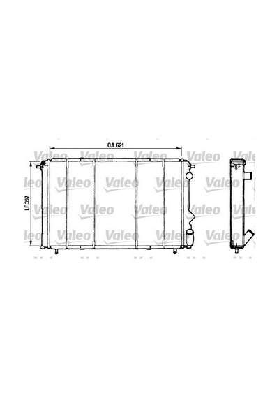 Valeo 730184 Radyatör Espace Iı Turbo D 6025101338