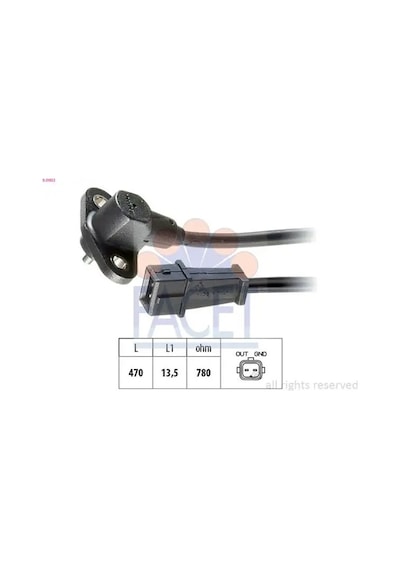 Fiat Tempra Krank Sensoru 1.6 1990-1999 Facet 90003