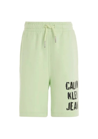 Calvin Klein Pıxel Logo Relaxed S, Lt6 Çocuk Yeşil Şort