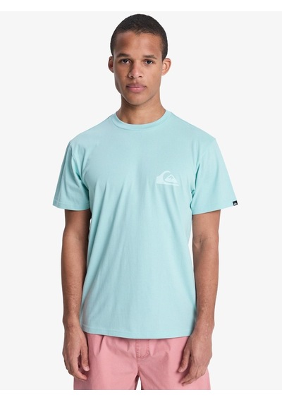 Quiksilver Quıksılver Ev Mını Logo Erkek Blue Haze - Solid T-shırt Eqyzt08181-bga0 Yeşil