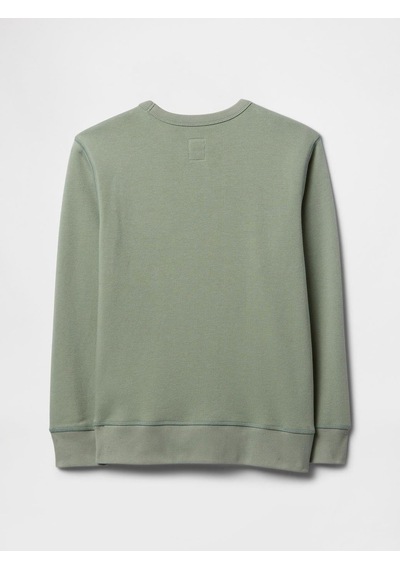 Gap V-spr Logo Crew Çocuk Sweatshirt-7992 Lacivert