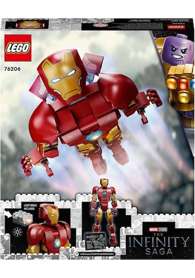 LEGO® Marvel 76206 Iron Man Figürü 381 Parça