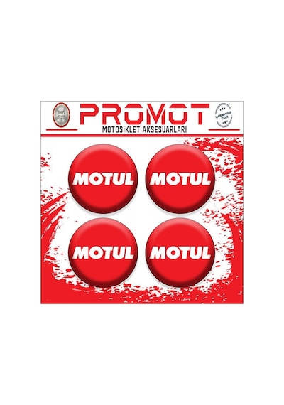 Motul Tasarım Damla Sticker 4cm-4 Adet Diğer