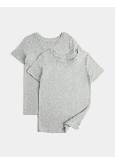 Marks & Spencer 2'li Termal Atlet T71004001t Gri