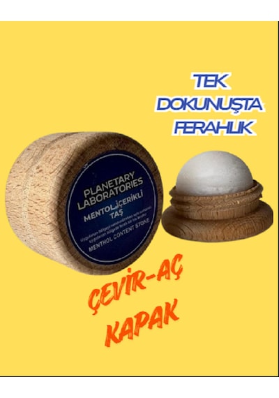 Mentol İçerikli Taş Masaj Taşı Spa Masaj Taşı Serinletici Mentol 5'li