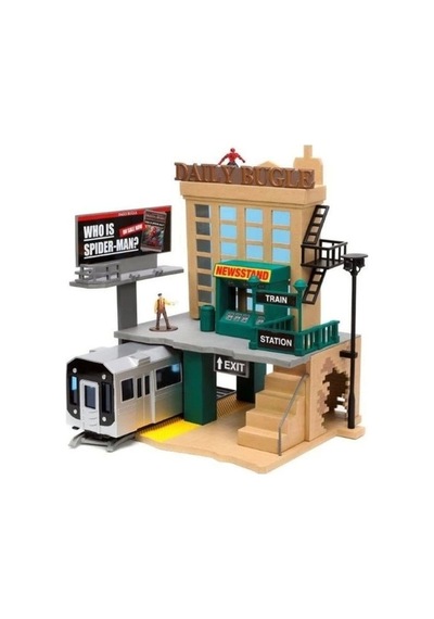 Jada-marvel Spider-Man Nyc Deluxe Nano Scene - Smb-253225012
