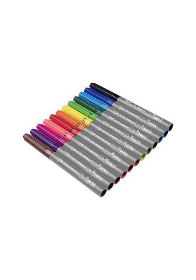 Jovı 1410 Decor Tekstil Kalemi - 12 Renk Beyaz
