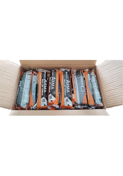Arma Standart Büyük Boy 50 Litre Çöp Torbası Poşeti / 65 X 80 Cm - Siyah - 10 Adetlik 50 Rulo/koli