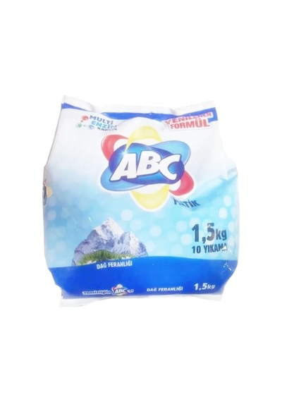 ABC Matik Dağ Ferahlığı Toz Çamaşır Deterjanı 10 Yıkama 1500 G