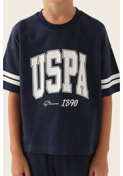U.s. Polo Assn Lisanslı Sim Lacivert Erkek Çocuk Bermuda Takım 5274-43105 Lacivert