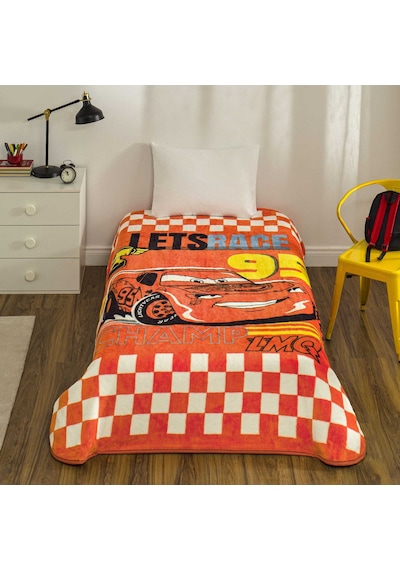 Lisanslı Disney Cars Speed Tek Kişilik Battaniye 000000001000051500 Çok Renkli