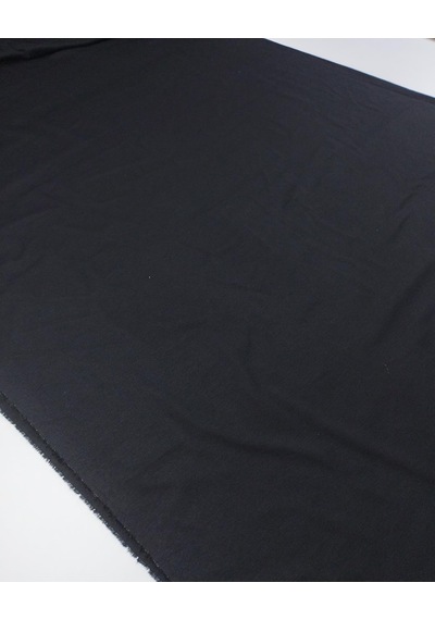 Siyah Renkte İnterlok Örme Kumaş 150x290cm-10861 Siyah