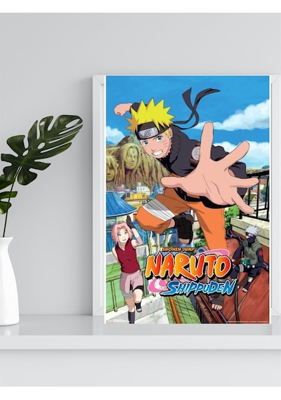 Naruto Shippuuden Duvar Posteri-çerçevesiz - 30 X 40