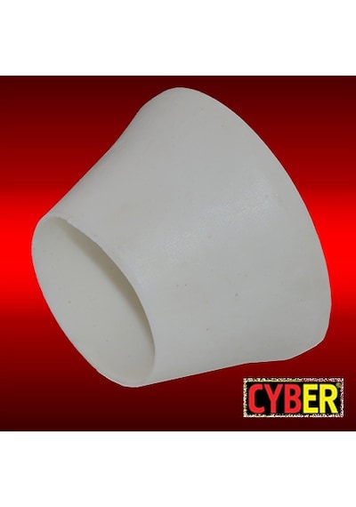 Çap 32 Plastik Dış Konik Tapa Beyaz