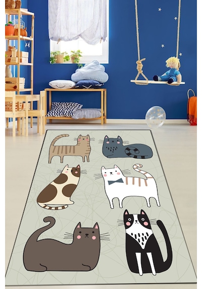 Chilai Home Lola Dekoratif Halı Djt Çok Renkli