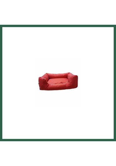 Bedspet Dış Mekan Köpek Yatağı Kırmızı 80x60 Cm Bzs01