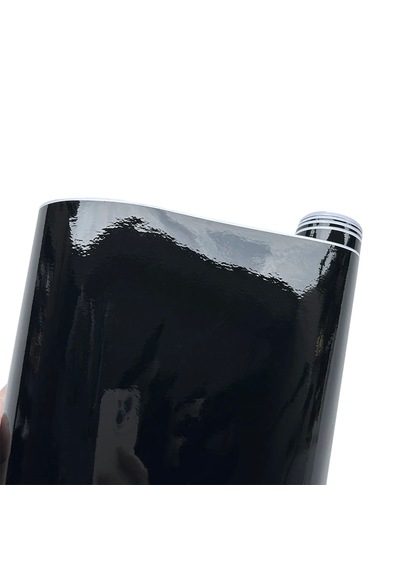 Piano Black Siyah Hava Kanallı Koruma Jelatinli 50cm X 3 Metre