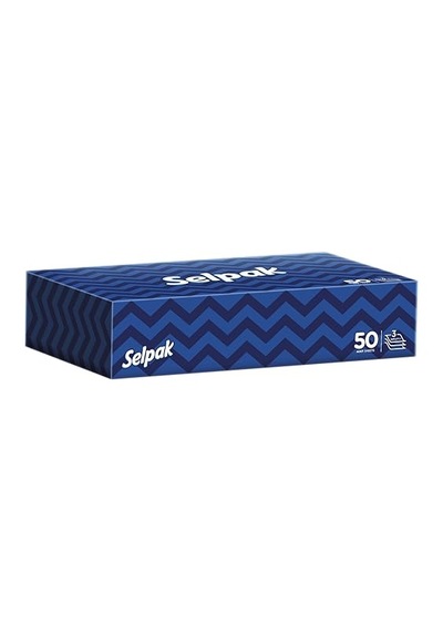 Kutu Mendil Beyaz 50'li