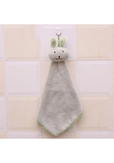 Mercan Bunny Polar El Havlu Mutfak Askı İle Havlu, Güzel Ev Dekor Coffee
