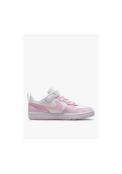 Nike Beyaz - Pembe Kız Çocuk Yürüyüş Ayakkabısı Dv5457-105 Court Borough Low Ps