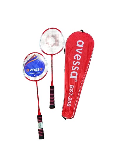 Avessa Bst-200k Badmington Raket Set Kırmızı