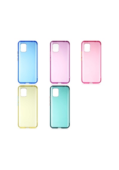 Xiaomi Mi 10 Lite Kılıf Zore Bistro Kapak Sarı