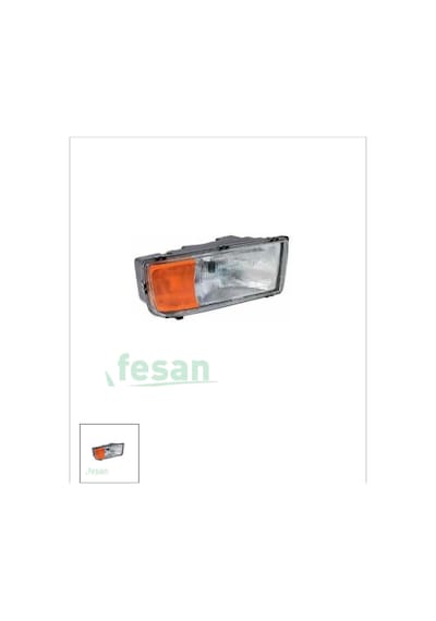 Mercedes Actros Mp1 Axor 345 1996-2004 Sol Sarı Sinyalli Far