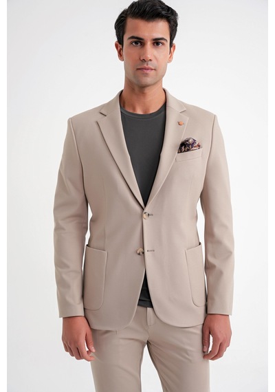 Efor C 721 Ceket Comfort Bej Bej