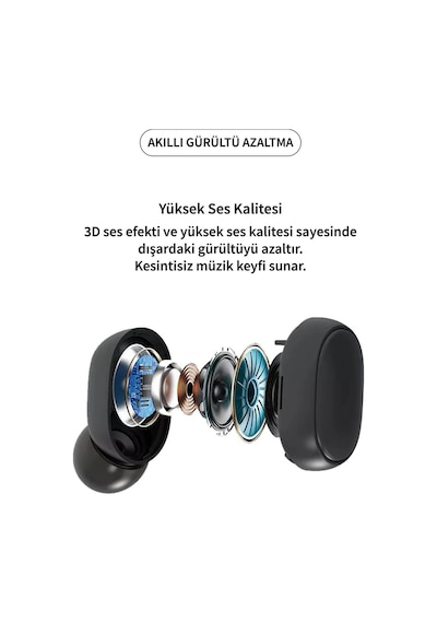 Favors E6S Bluetooth Kulak İçi Kulaklık