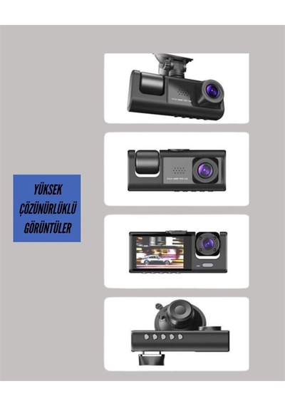 Ta-01 1080p Ön 720p Arka Ve İç Kamera Sistemli Dvr 20552639