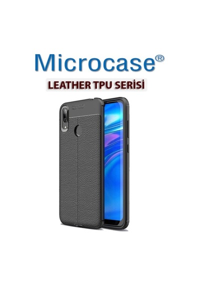 Huawei P Smart 2019 Leather Serisi Silikon Kilif + Cam (Seç) 342634006
