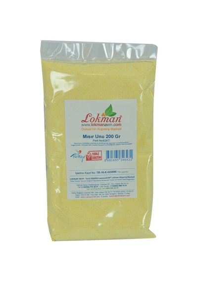 Mısır Unu 200 Gr Paket