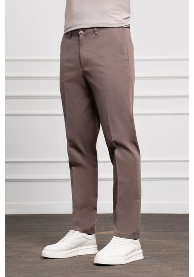 Morven Erkek Kahve Dynamic Fit Chino Pantolon 25ys003003400 Kahve